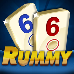66 Rummy game app logo