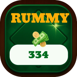 Rummy 334 Cash Pro APK game app logo